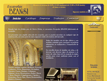 Tablet Screenshot of escayolasbeansi.com
